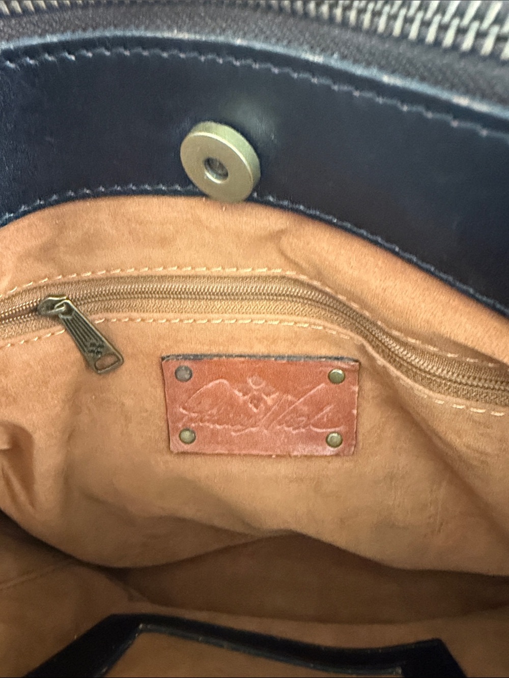 Patricia Nash Tuscania Stained Merlot Bag - Picture 7 of 11